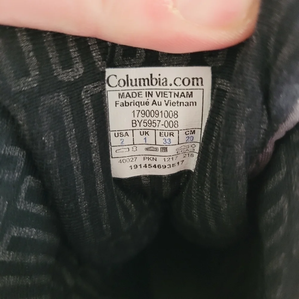 Columbia bugaboot gray